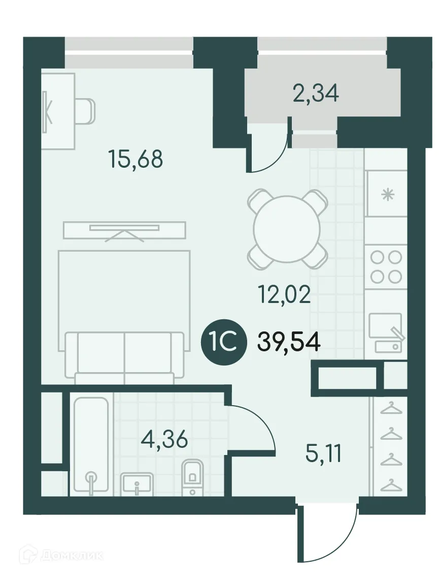 Фото квартиры в ЖК Малиновые высоты