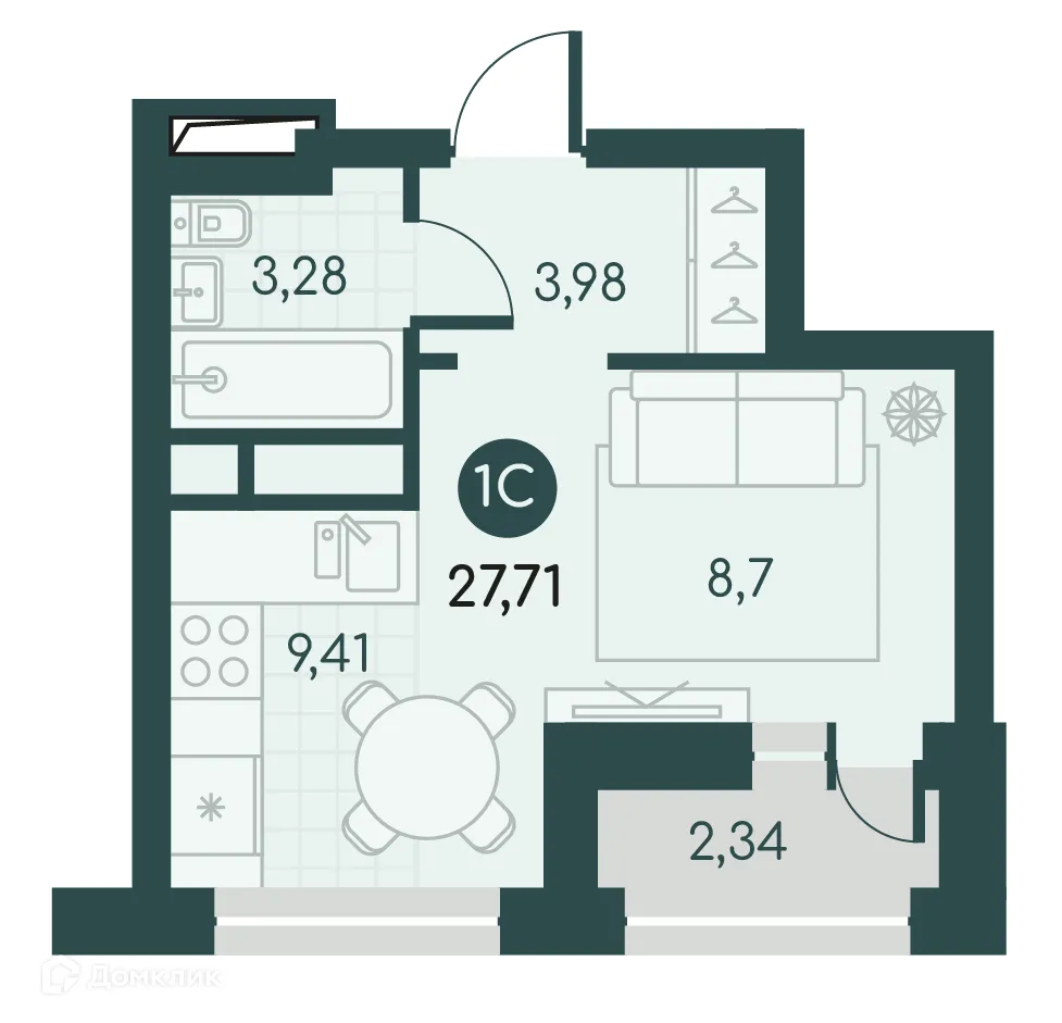 Фото квартиры в ЖК Малиновые высоты