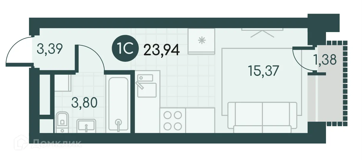 Фото квартиры в ЖК Малиновые высоты