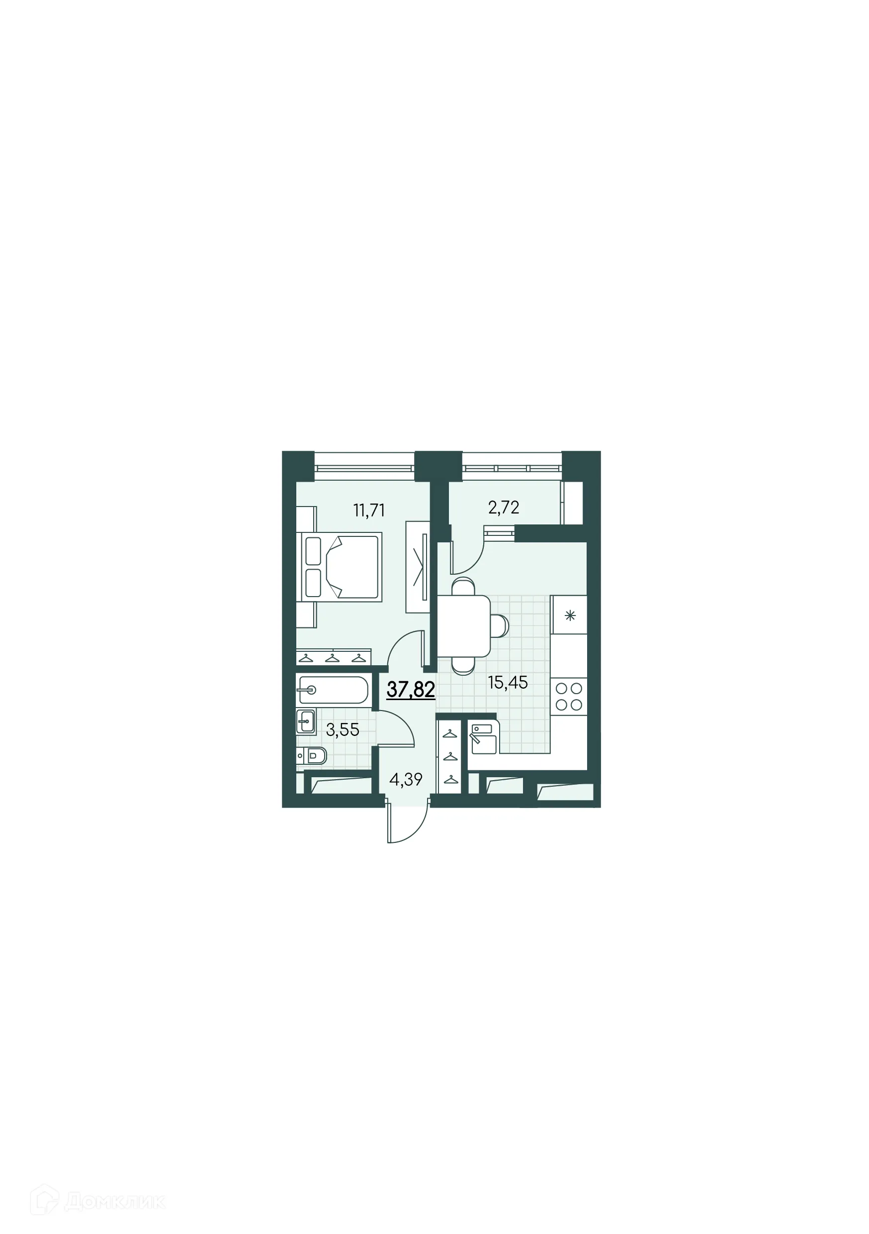 Фото квартиры в ЖК Малиновые высоты