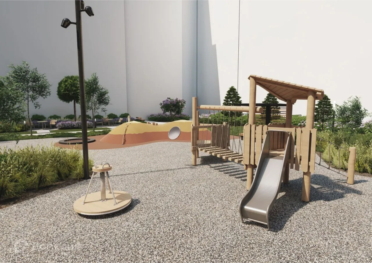 Планировка 1-комнатной квартиры 38.65 м² в ЖК Островский vitamin-сити, г. Курган — фото 12