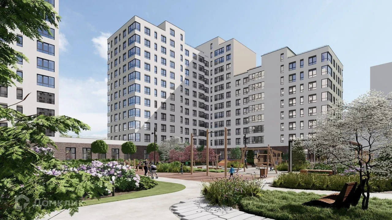 Планировка 2-комнатной квартиры 58.16 м² в ЖК Островский vitamin-сити, г. Курган — фото 8