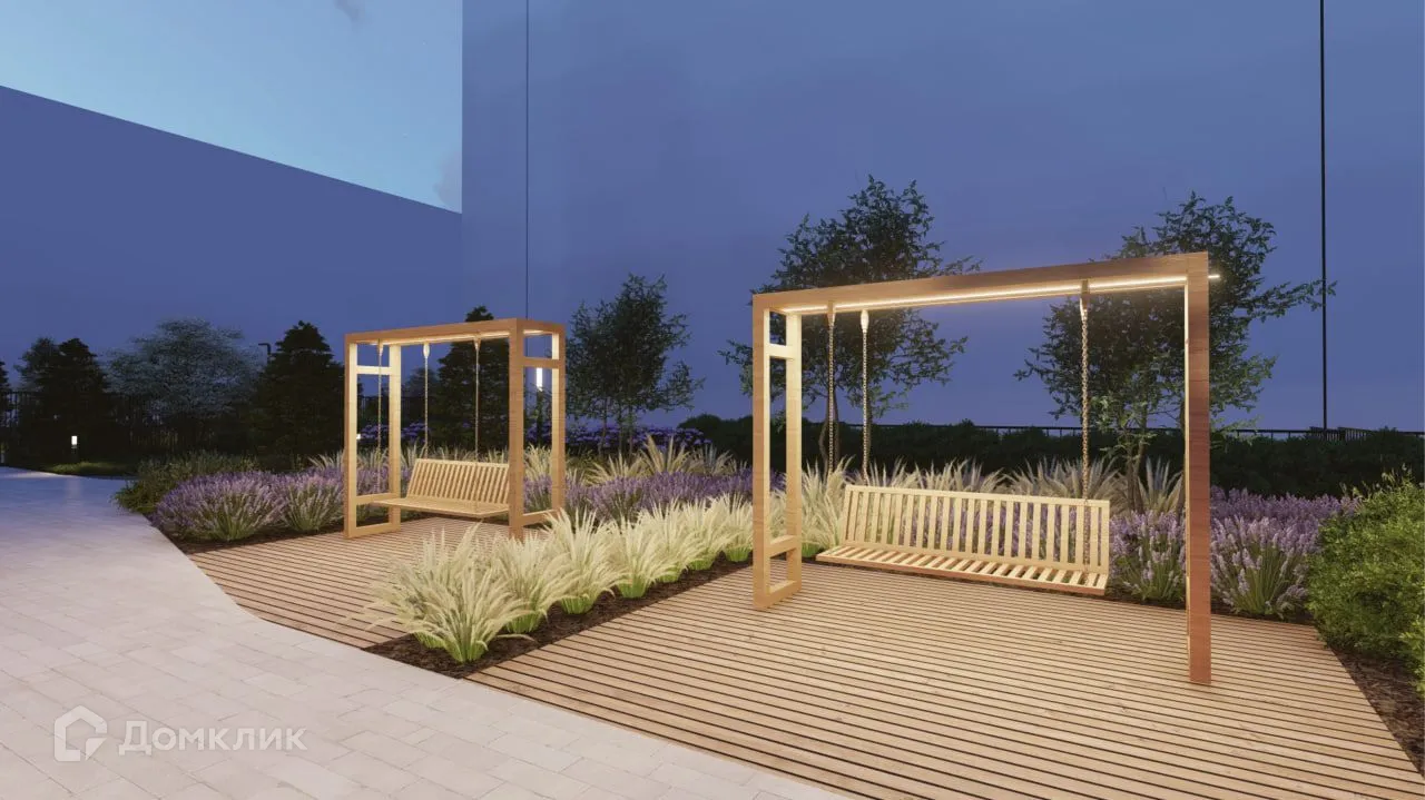 Планировка 2-комнатной квартиры 58.16 м² в ЖК Островский vitamin-сити, г. Курган — фото 16