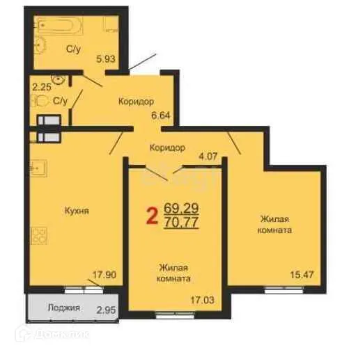 Фото квартиры в ЖК "Эталон"