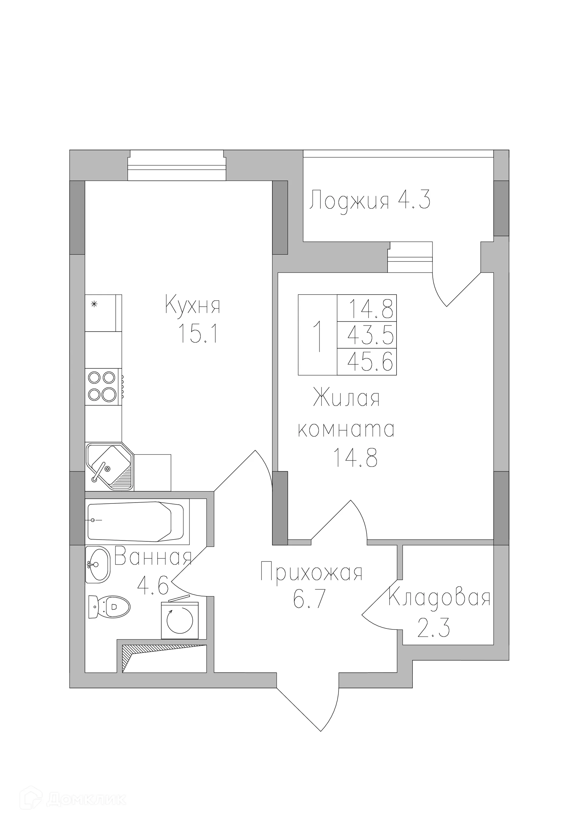 Фото квартиры в ЖК ПОКОЛЕНИЕ