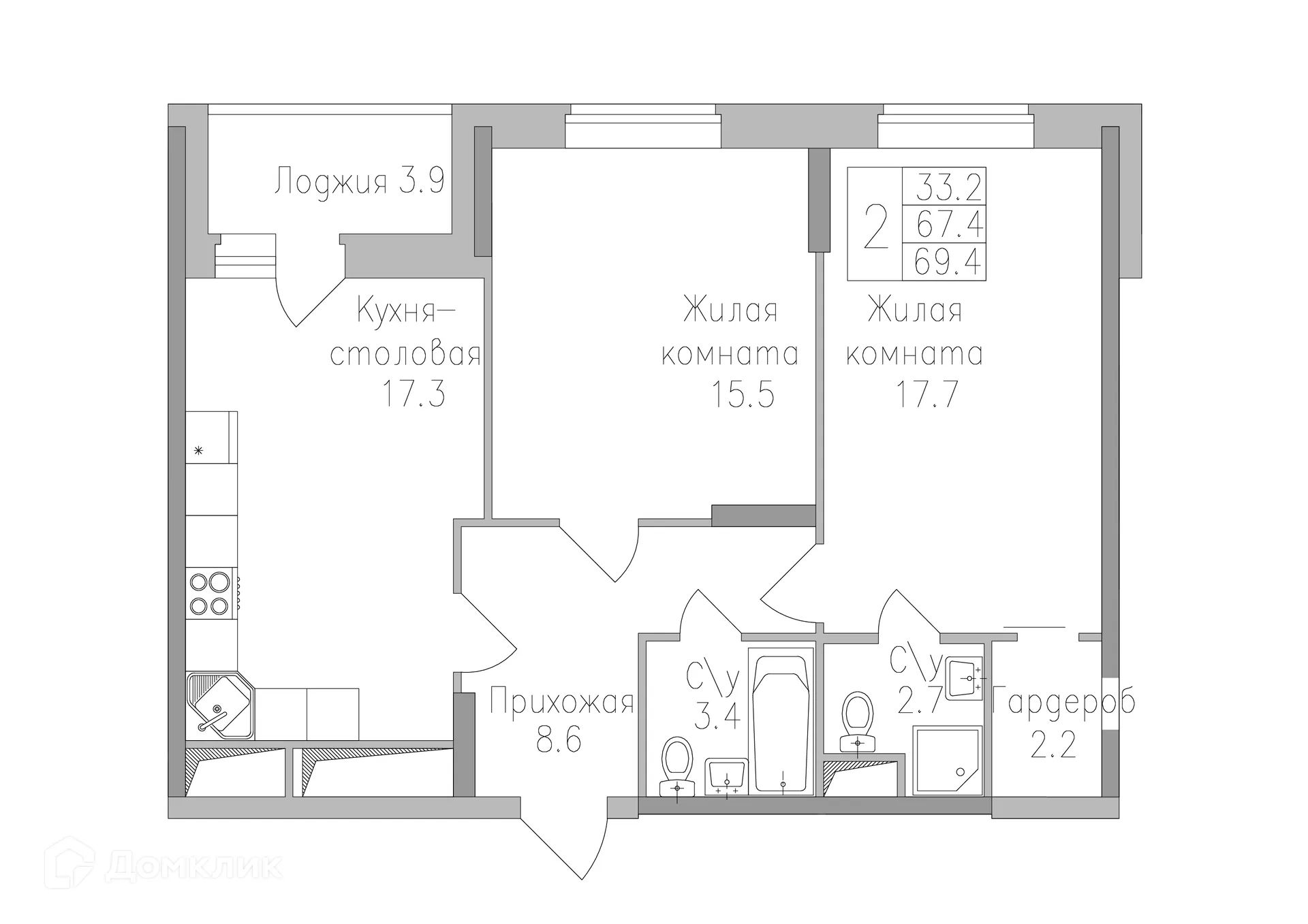 Фото квартиры в ЖК ПОКОЛЕНИЕ