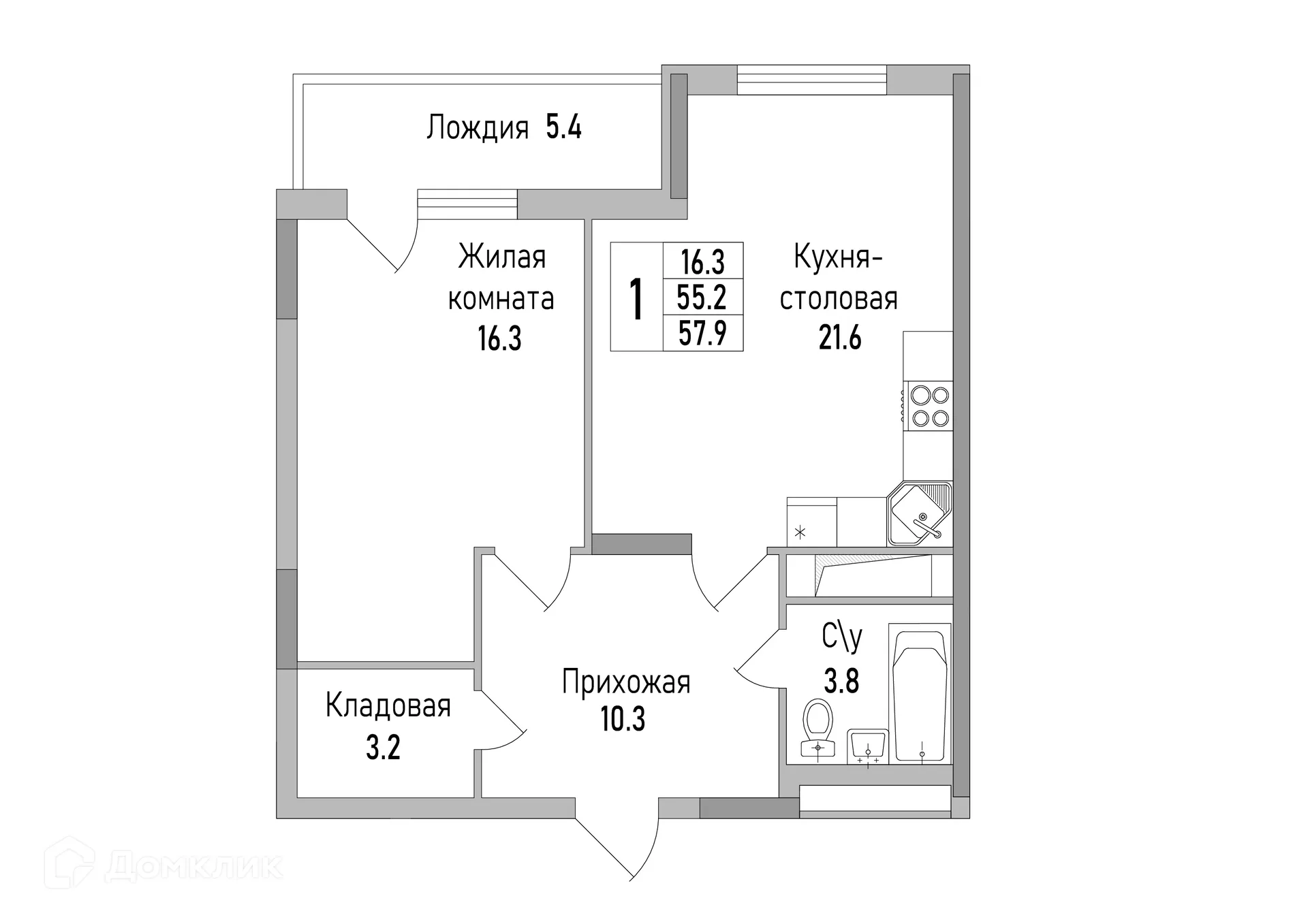 Фото квартиры в ЖК ПОКОЛЕНИЕ