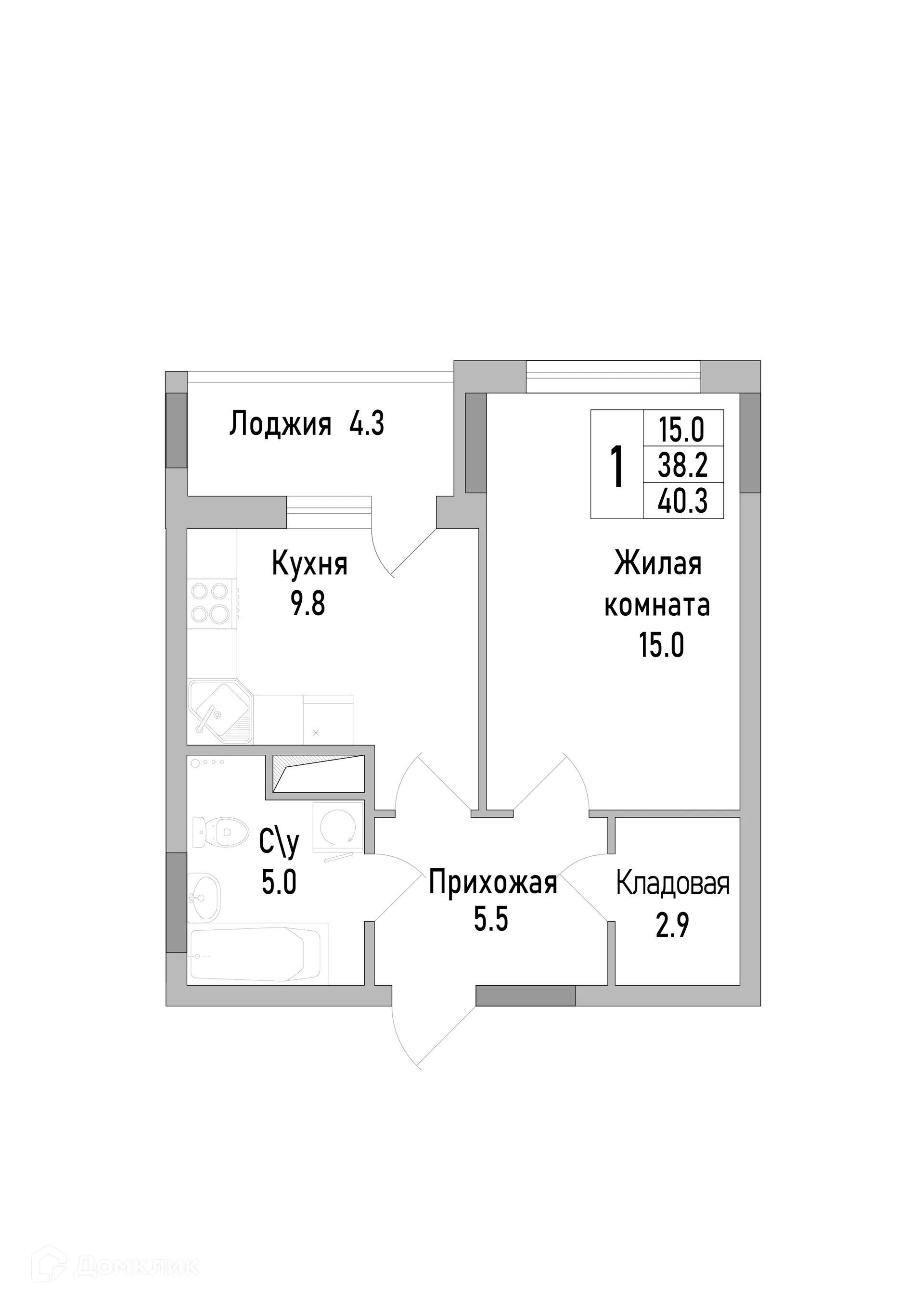 Фото квартиры в ЖК ПОКОЛЕНИЕ