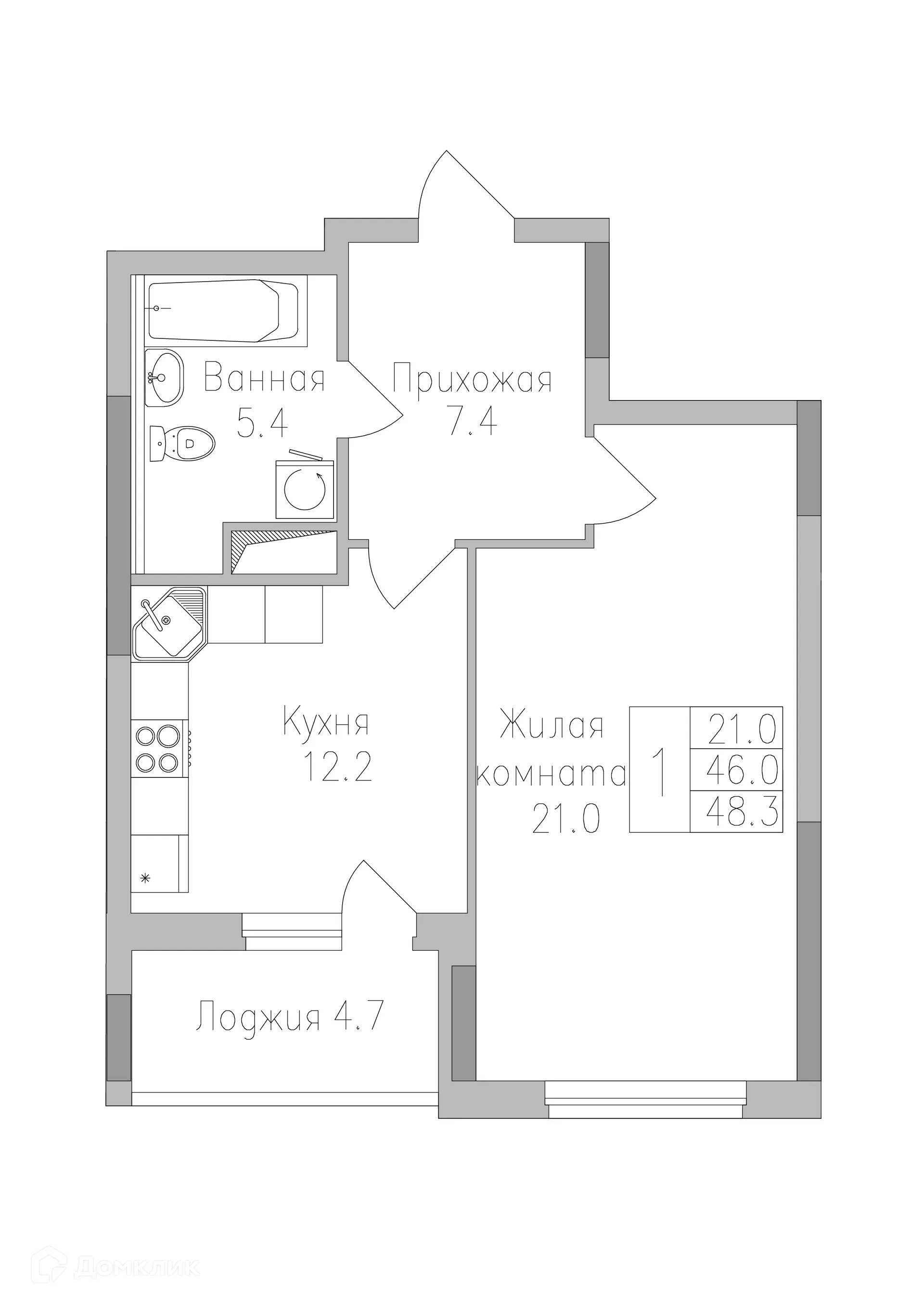 Фото квартиры в ЖК ПОКОЛЕНИЕ