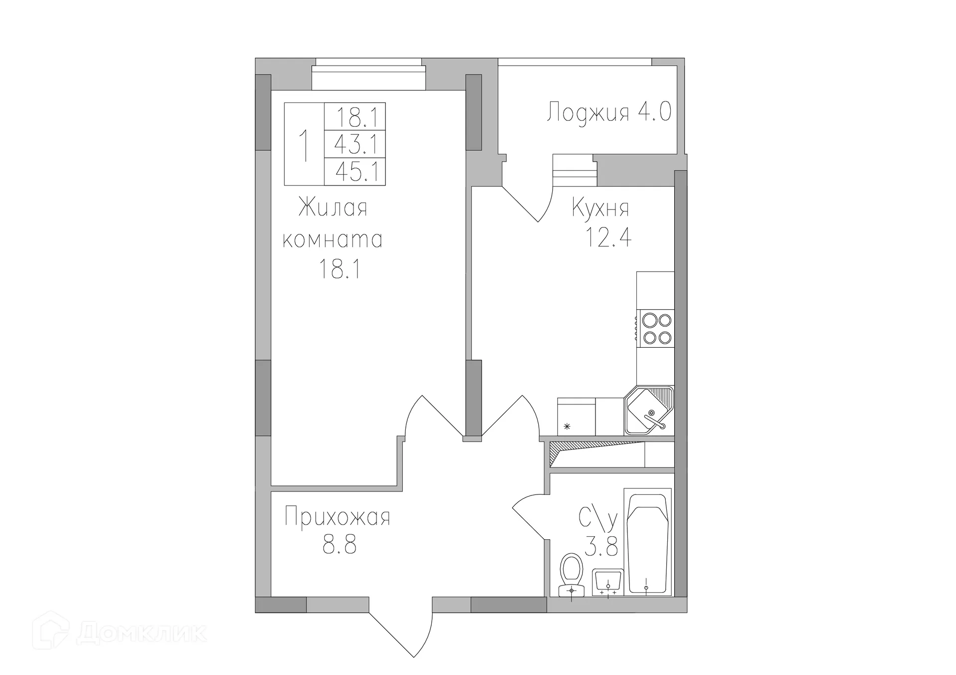 Фото квартиры в ЖК ПОКОЛЕНИЕ