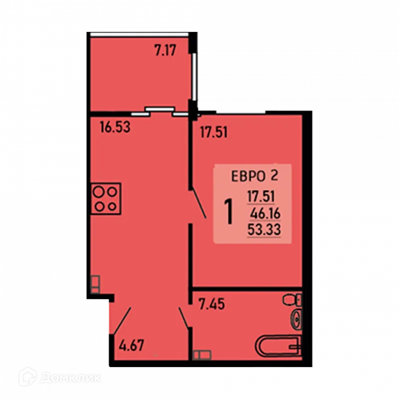 Фото квартиры в ЖК Парус