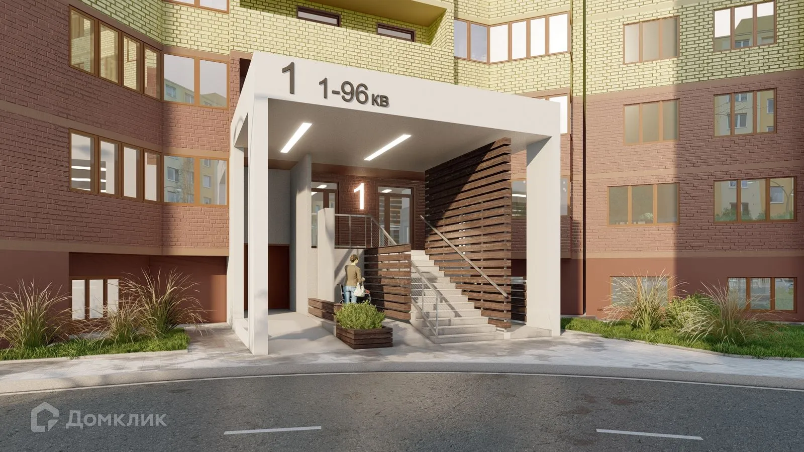 Планировка 2-комнатной квартиры 66.7 м² в ЖК Дом по ул. Межквартальная, г. Орёл — фото 3