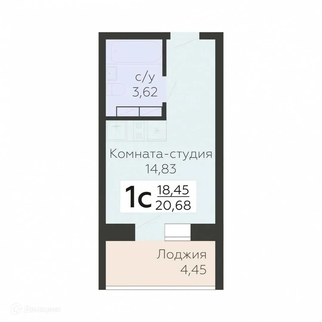 Фото квартиры в ЖК Nova Парк (Нова Парк)