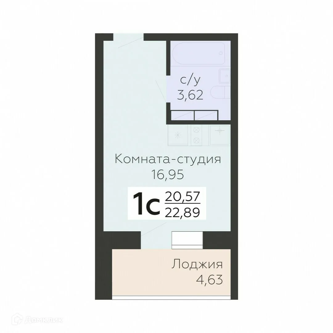 Фото квартиры в ЖК Nova Парк (Нова Парк)