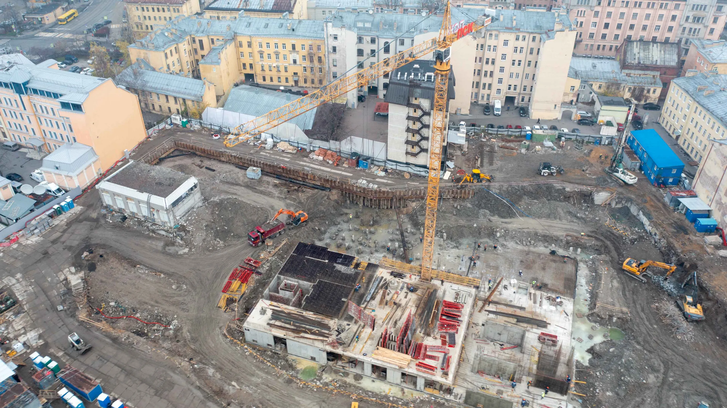 ЖК Северная корона ход строительства