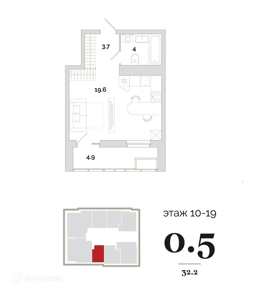 Фото квартиры в ЖК Модернист - дом с новым взглядом на город
