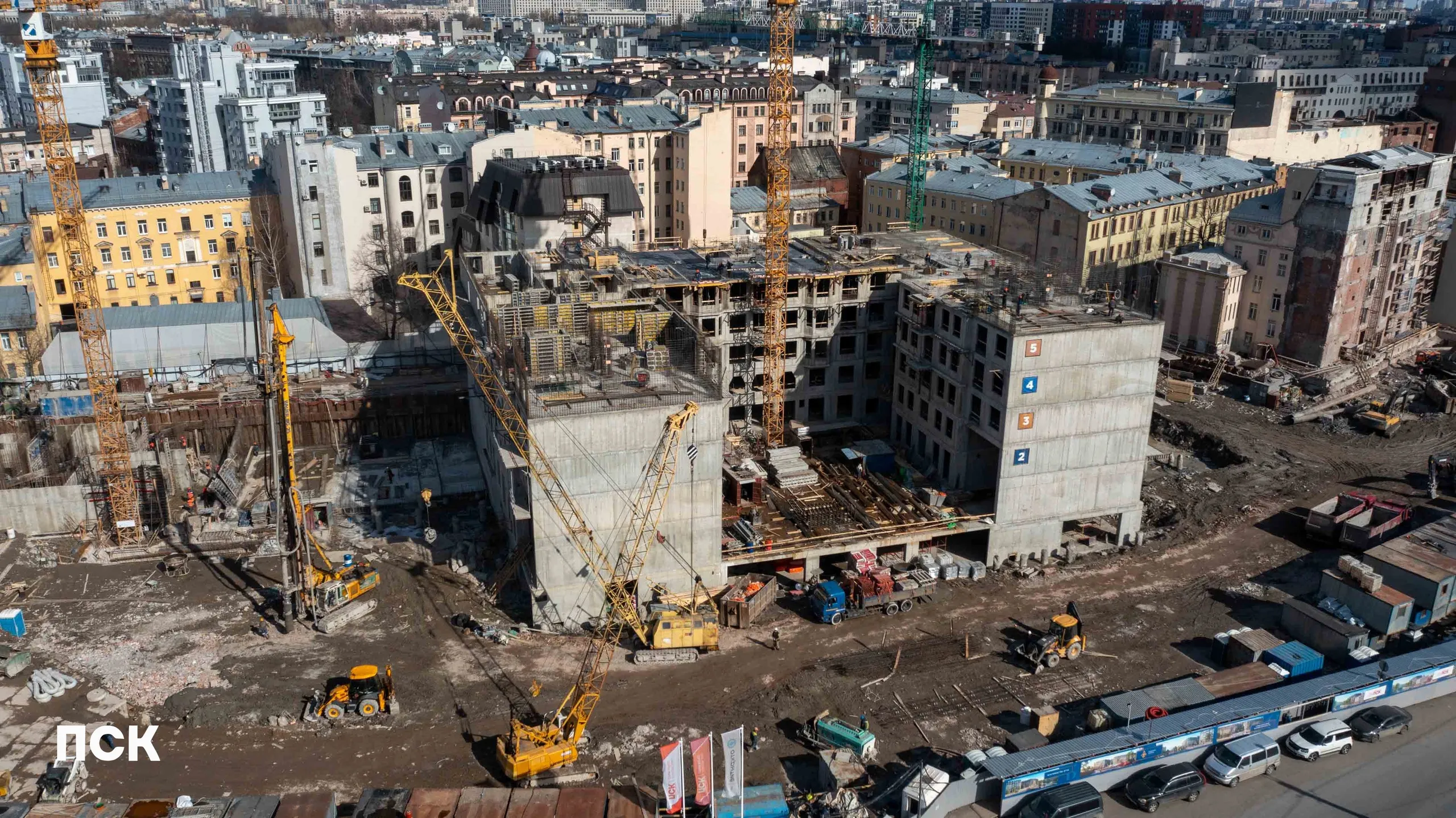 ЖК Северная корона ход строительства