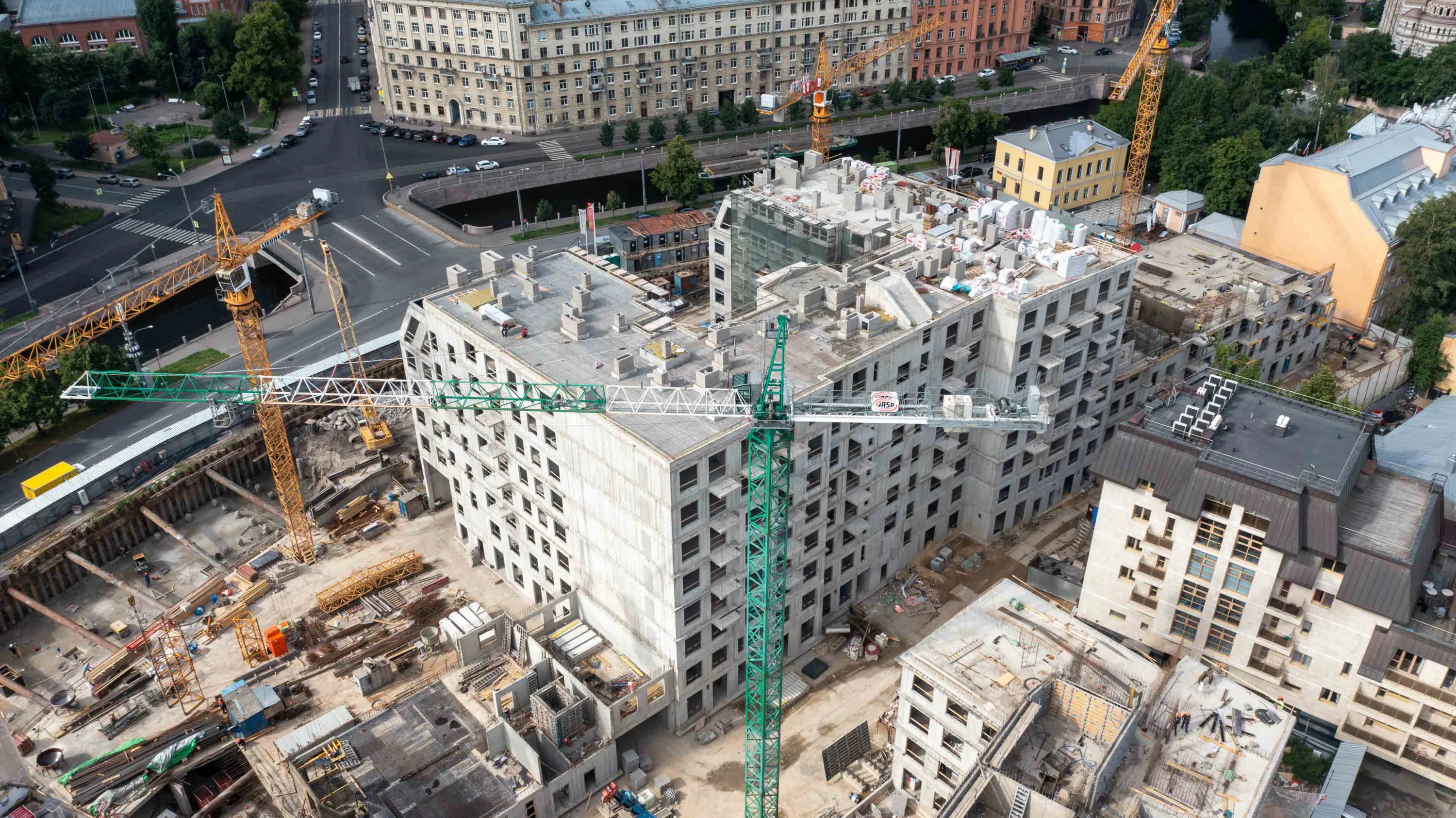 ЖК Северная корона ход строительства