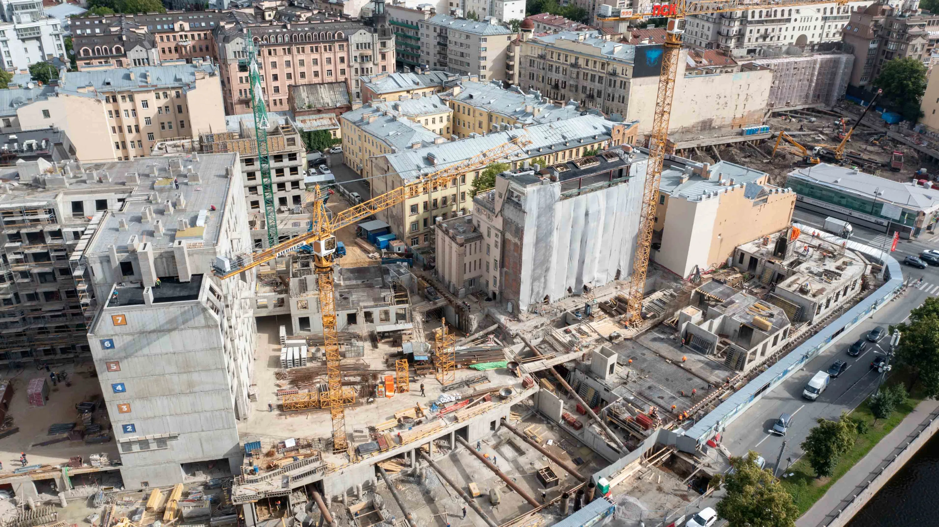 ЖК Северная корона ход строительства