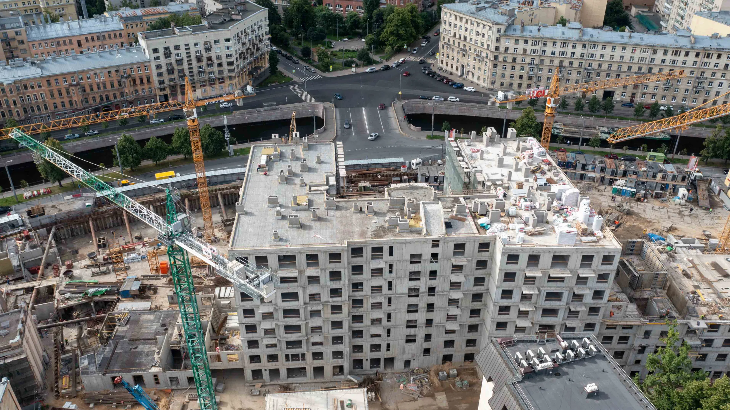 ЖК Северная корона ход строительства