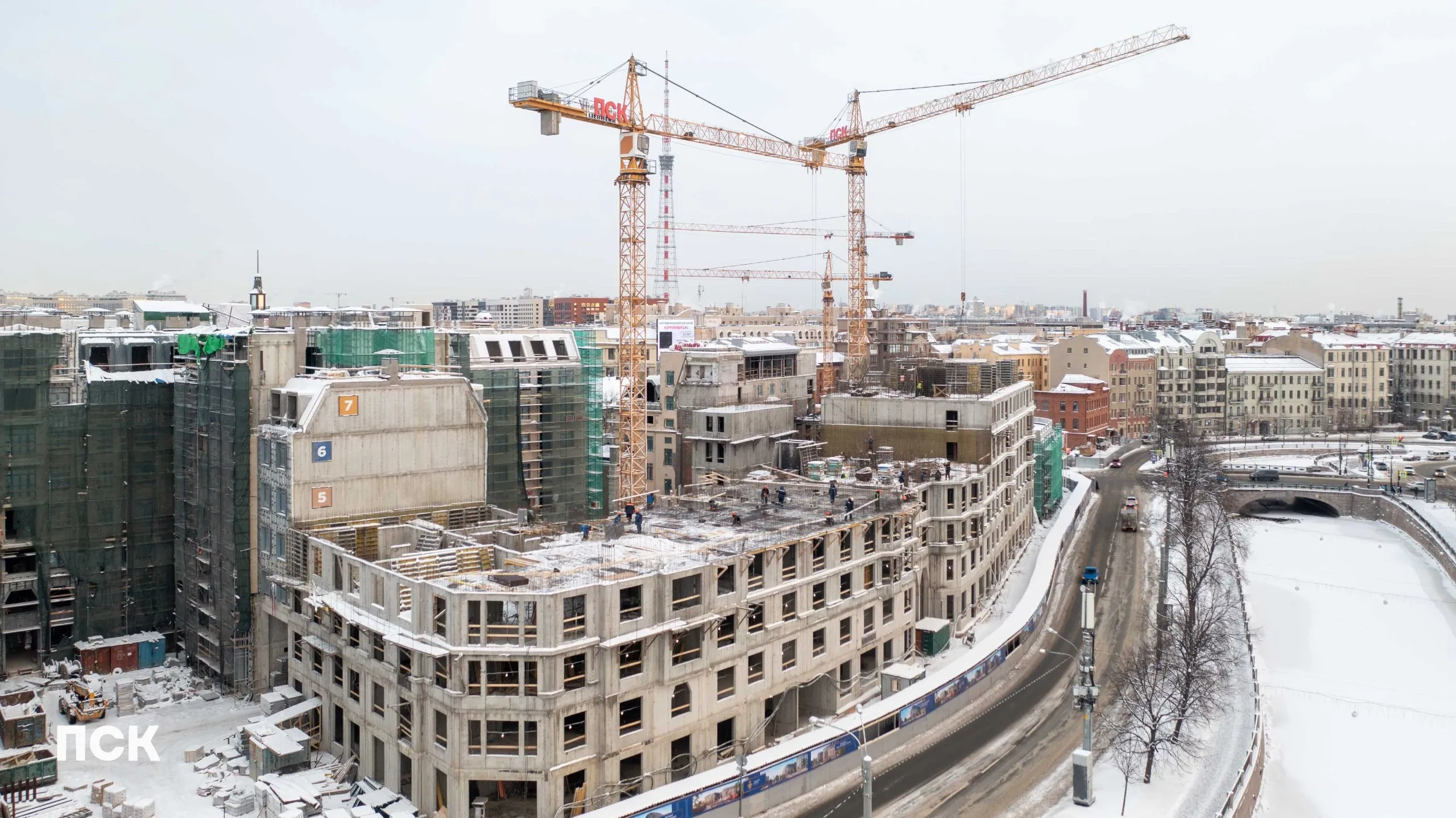 ЖК Северная корона ход строительства