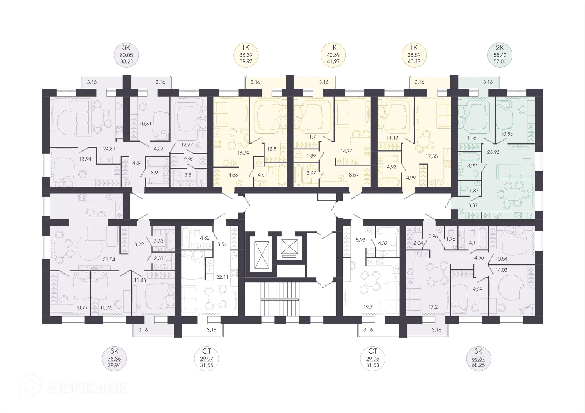 Фото квартиры в ЖК ДОБРОЕ — дом по душе