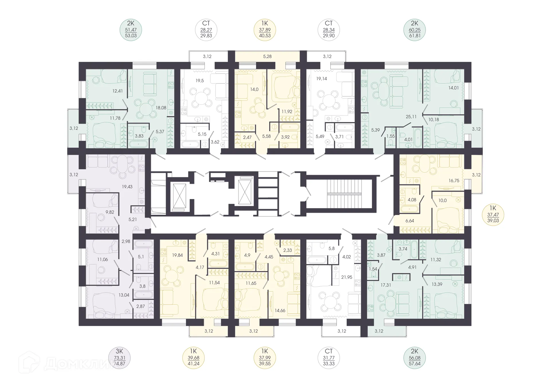 Фото квартиры в ЖК ДОБРОЕ — дом по душе