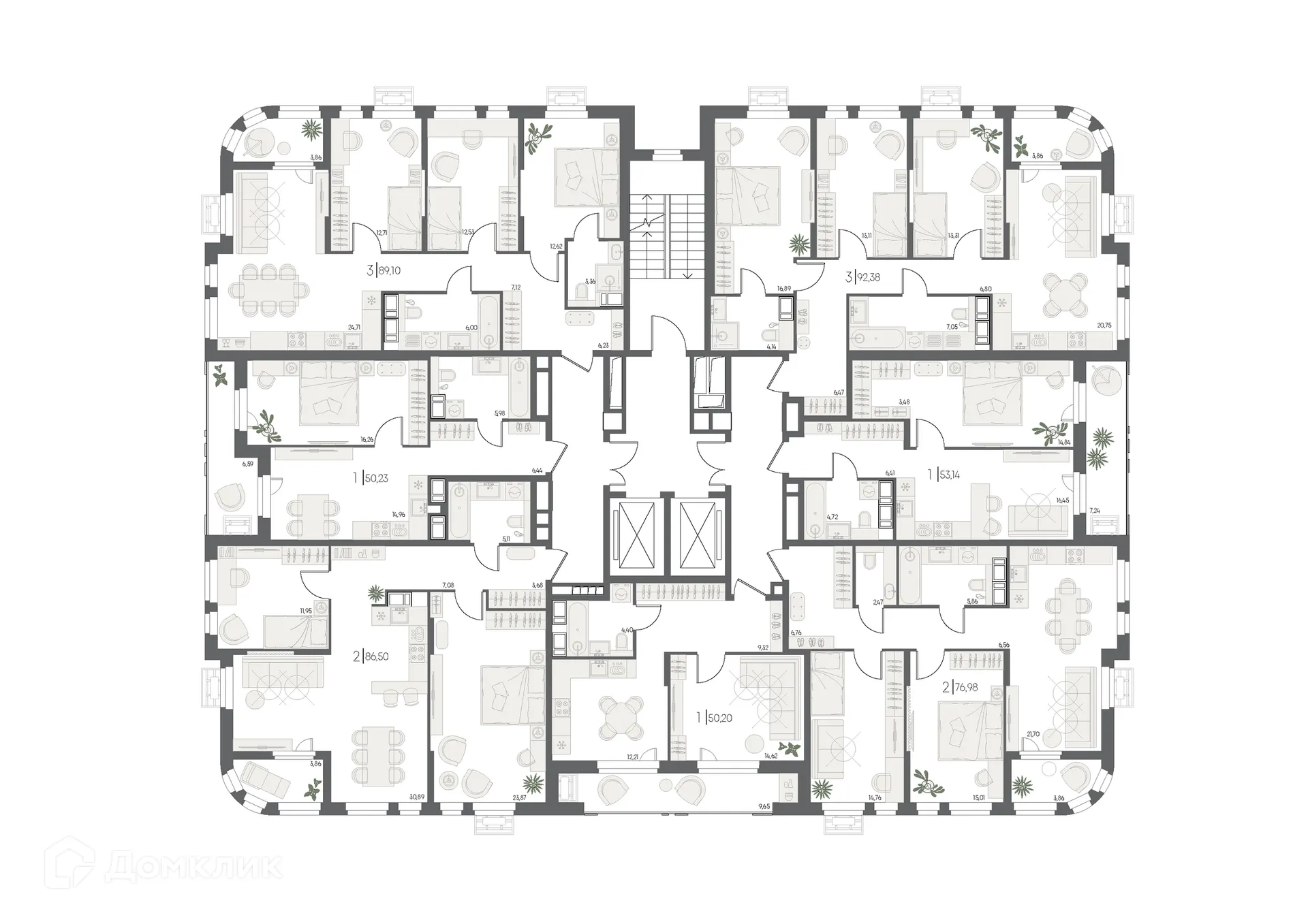 Фото квартиры в ЖК Wellness-квартал "Лес"