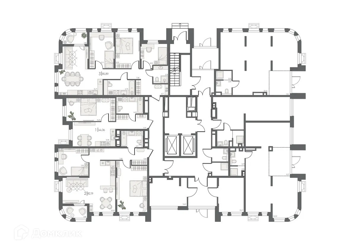Фото квартиры в ЖК Wellness-квартал "Лес"