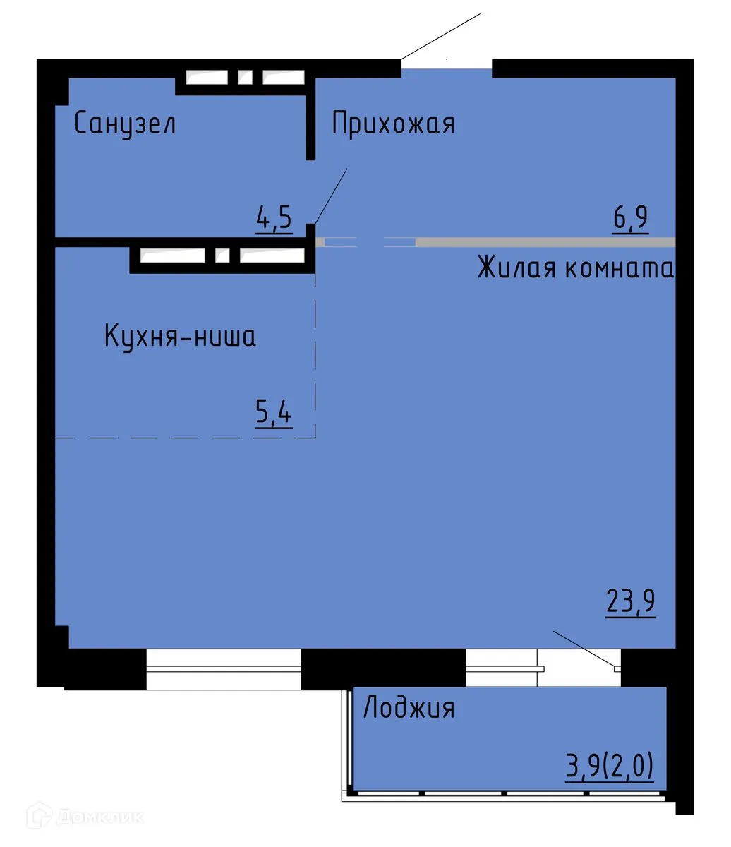 Фото квартиры в ЖК Победа