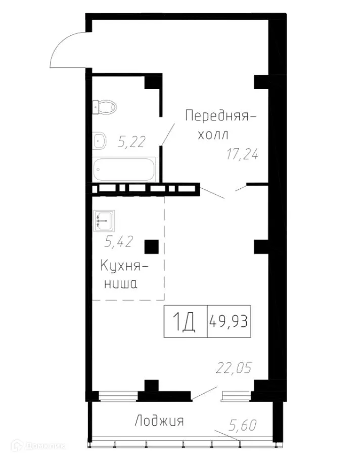 Фото квартиры в ЖК Чайка