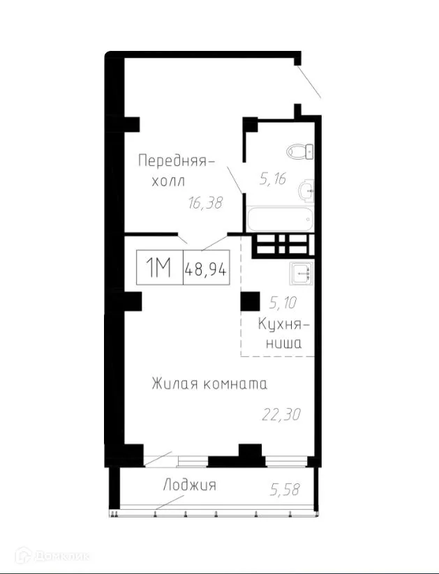 Фото квартиры в ЖК Чайка