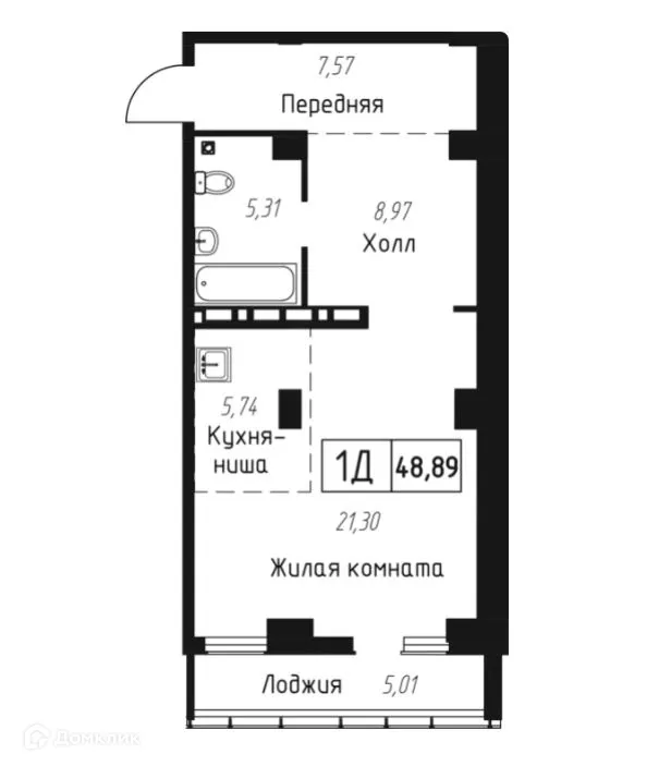 Фото квартиры в ЖК Чайка