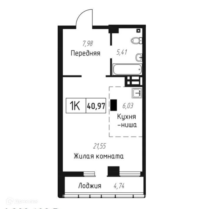 Фото квартиры в ЖК Чайка