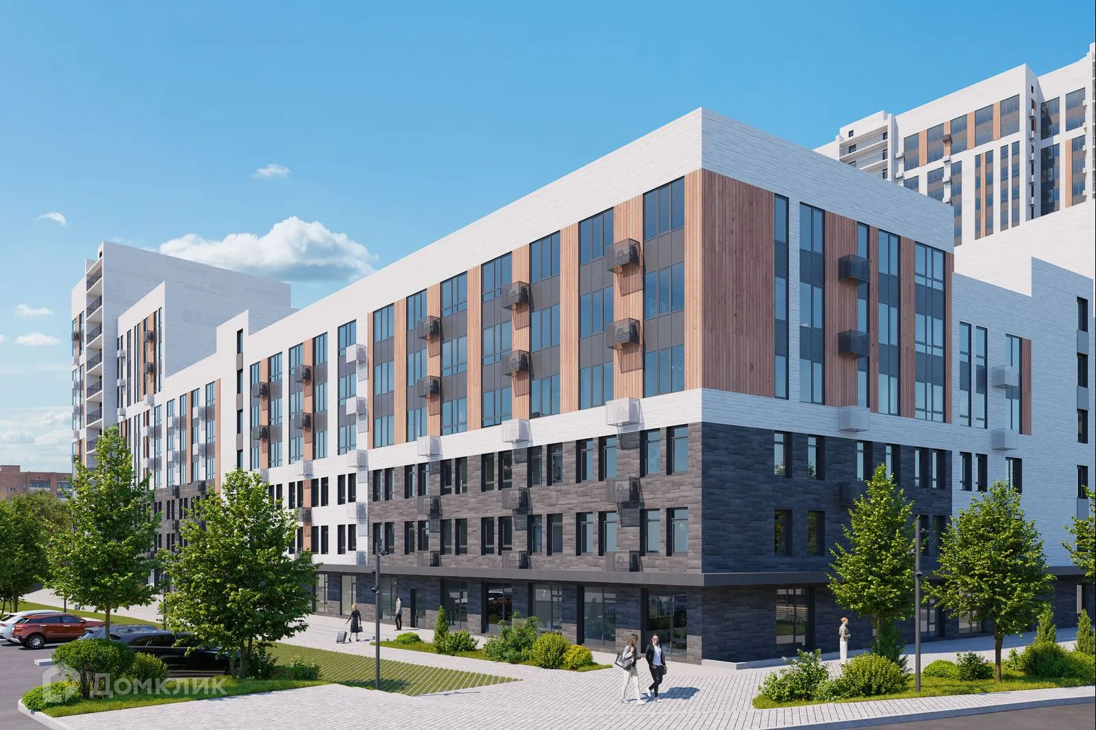 Планировка 1-комнатной квартиры 54.33 м² в ЖК Амурский, г. Владивосток — фото 4