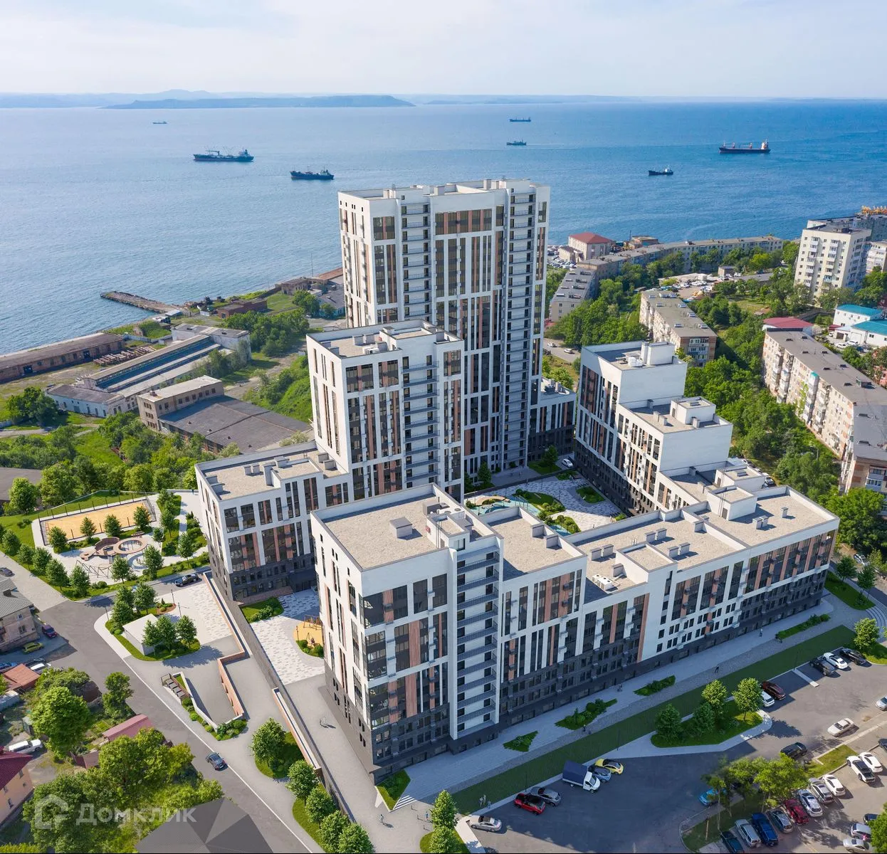 Планировка 1-комнатной квартиры 48.55 м² в ЖК Амурский, г. Владивосток — фото 3