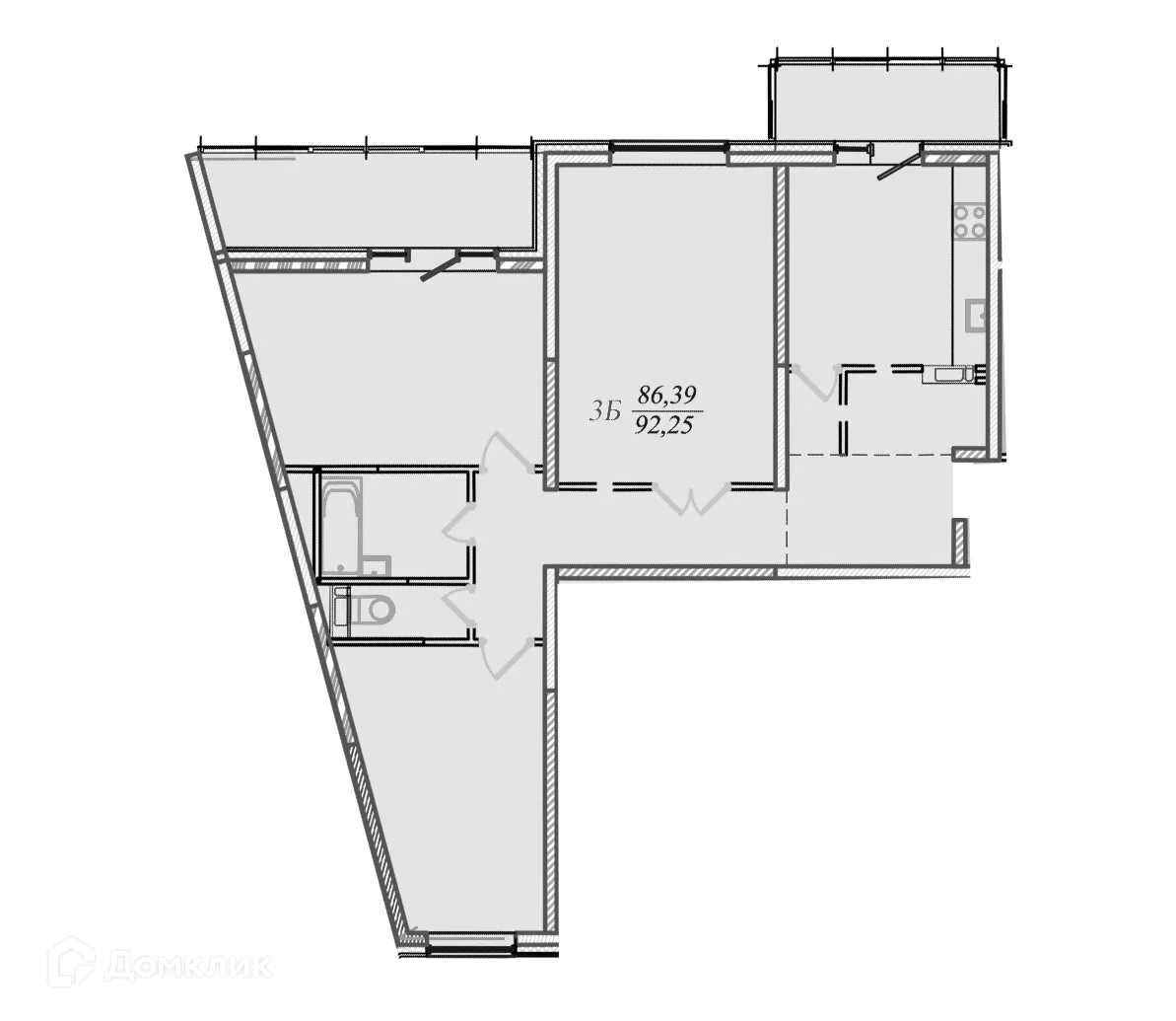 Фото квартиры в ЖК Восточный