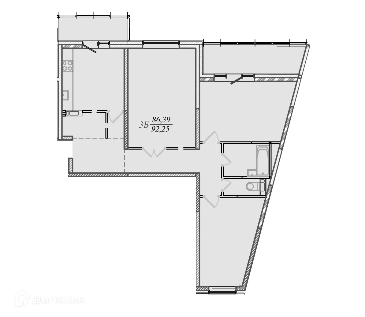 Фото квартиры в ЖК Восточный