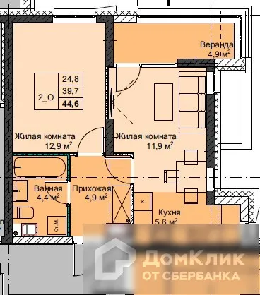 Фото квартиры в ЖК Футурист