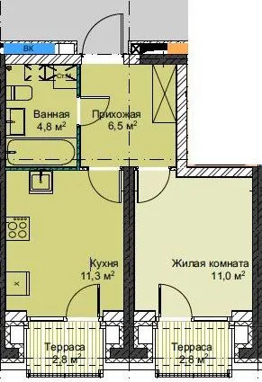Фото квартиры в ЖК Футурист