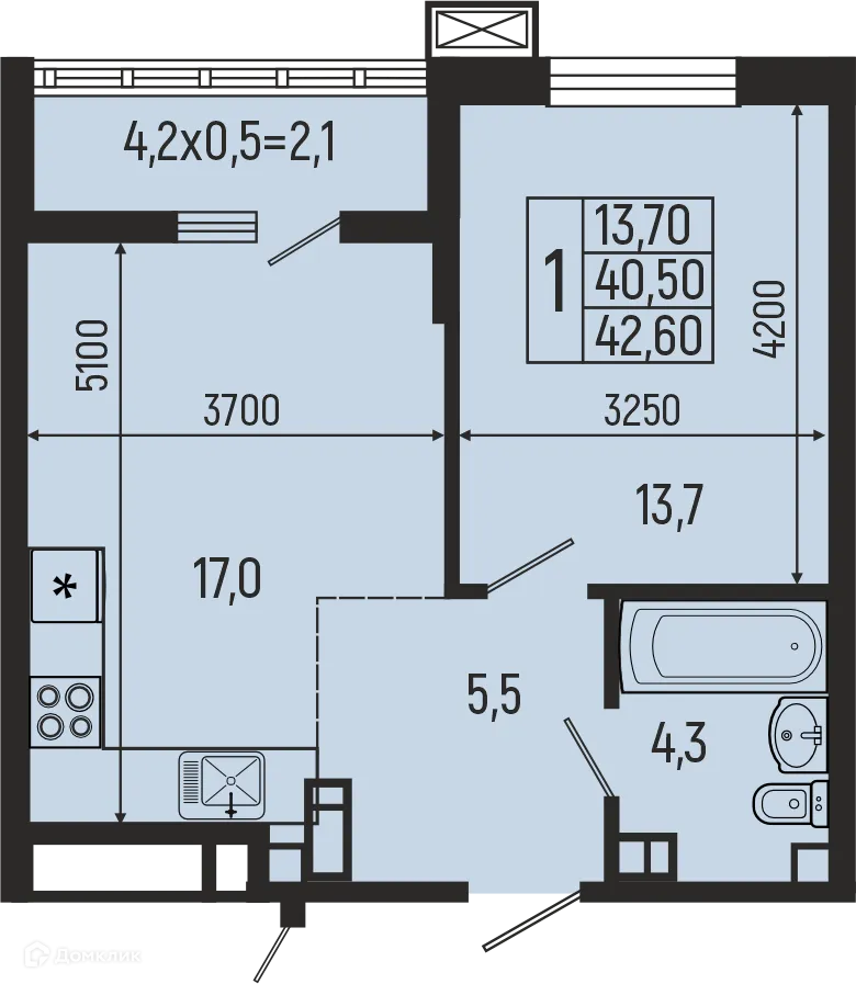 Фото квартиры в ЖК Звёзды
