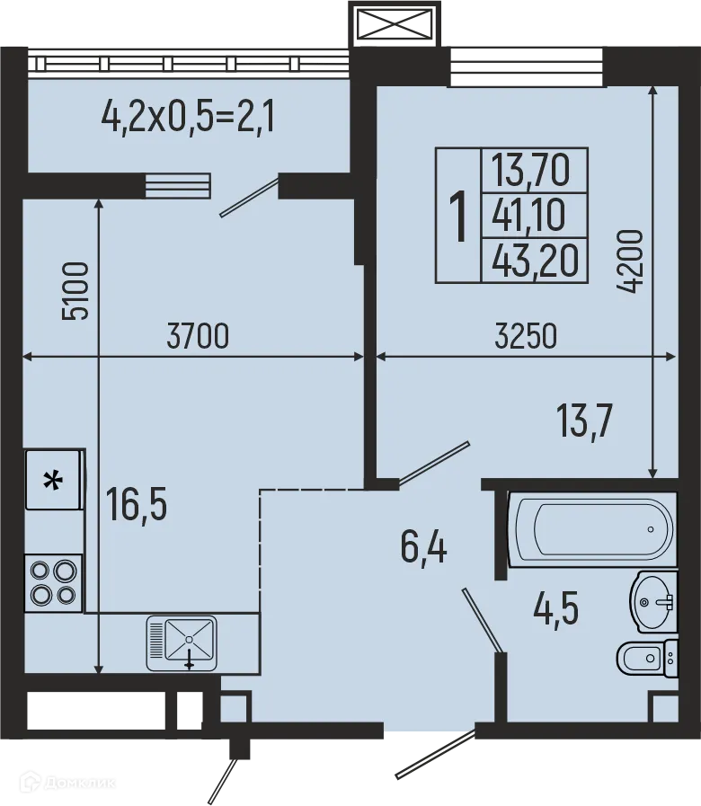 Фото квартиры в ЖК Звёзды