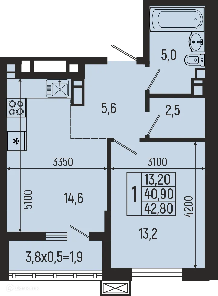 Фото квартиры в ЖК Звёзды