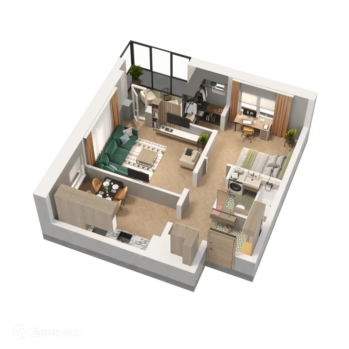 Фото квартиры в ЖК "Каскад"