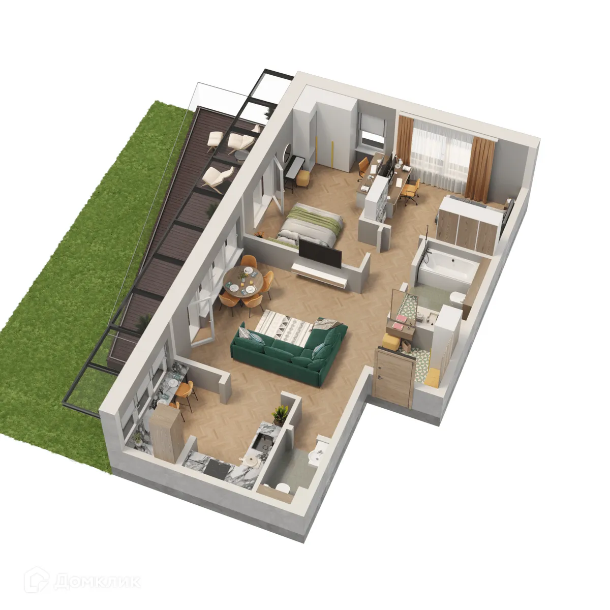 Фото квартиры в ЖК "Каскад"