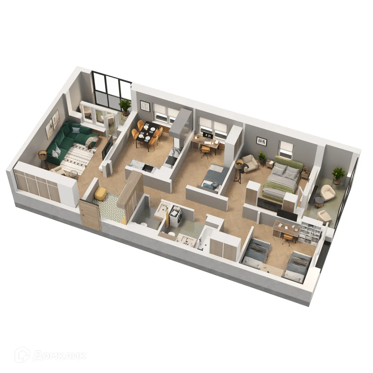 Фото квартиры в ЖК "Каскад"