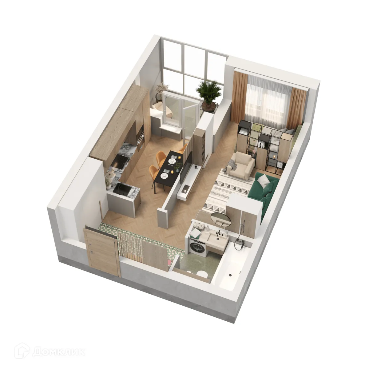 Фото квартиры в ЖК "Каскад"