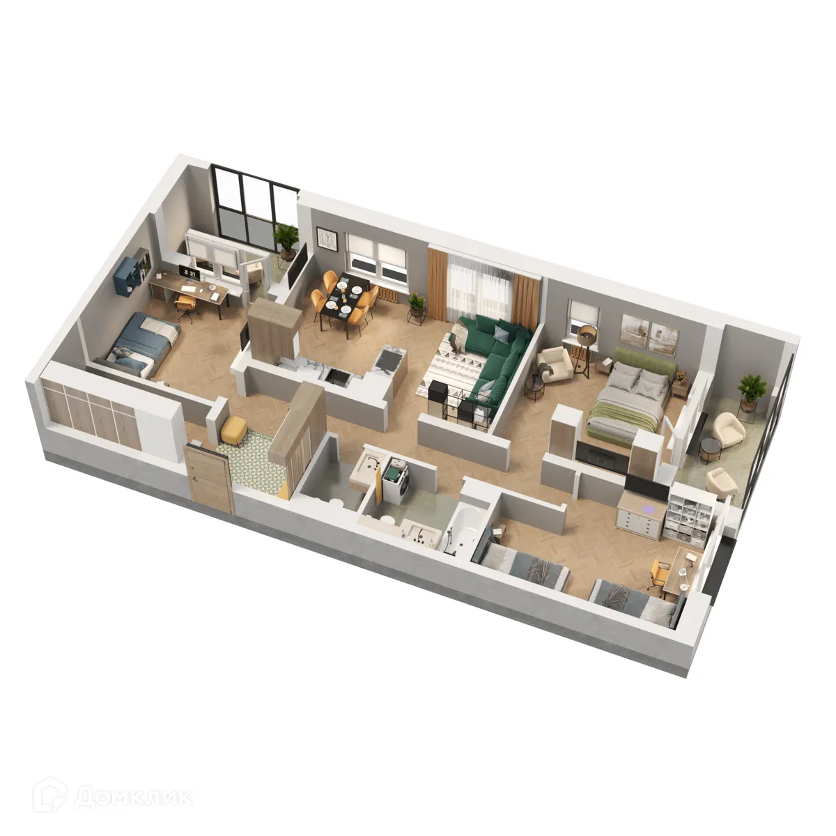 Фото квартиры в ЖК "Каскад"