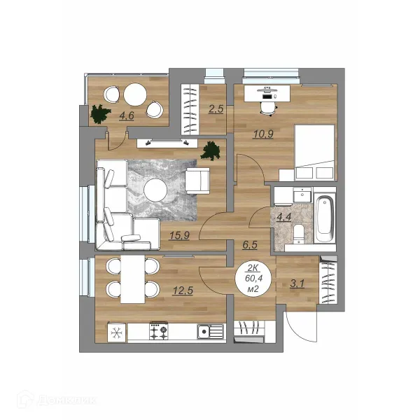 2 комн. квартиры в Петрозаводске новостройки