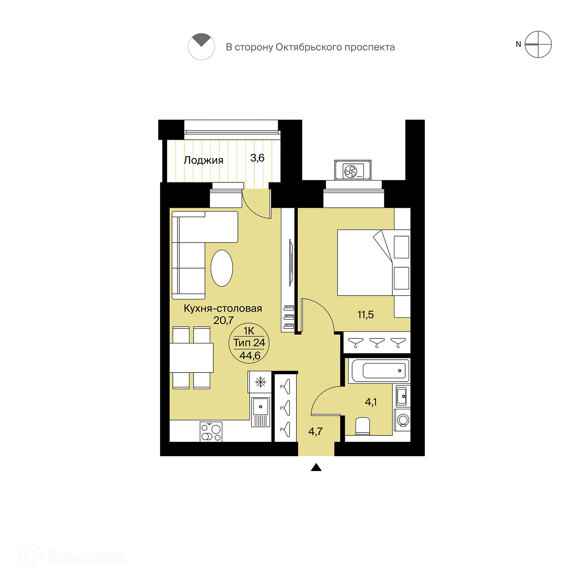 Фото квартиры в ЖК Планета-9